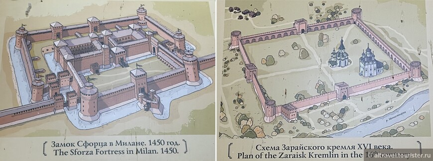 В начале 16-го века русские крепости строились по итальянским образцам.