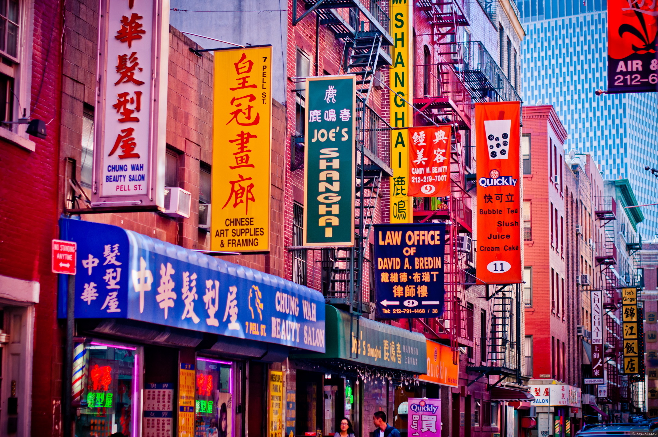 Китайский квартал в Нью-Йорке. Фото: https://kryakina.tourister.ru/photoalbum/6081