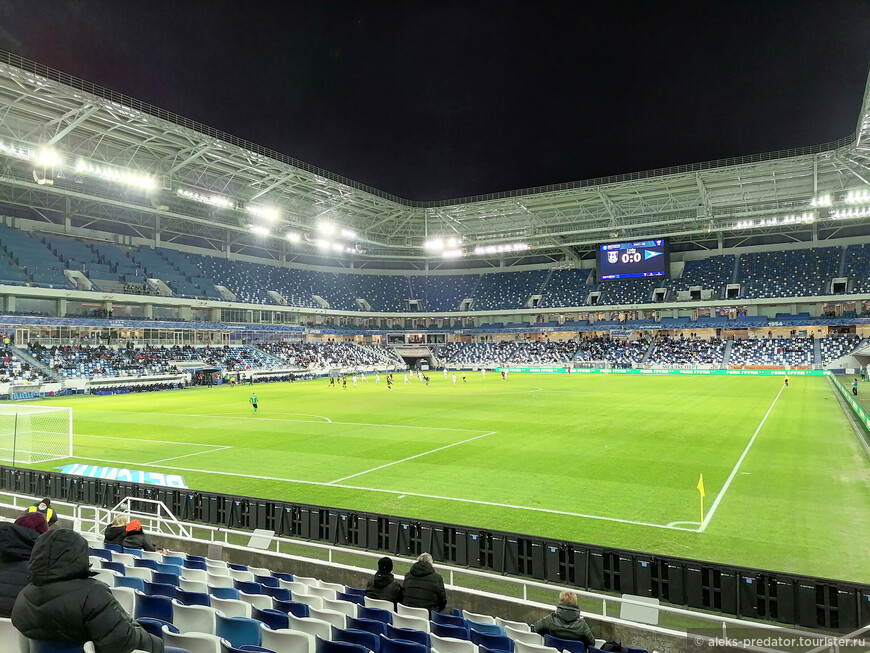 Ну и как же не побывать на футболе — стадион «Калининград»