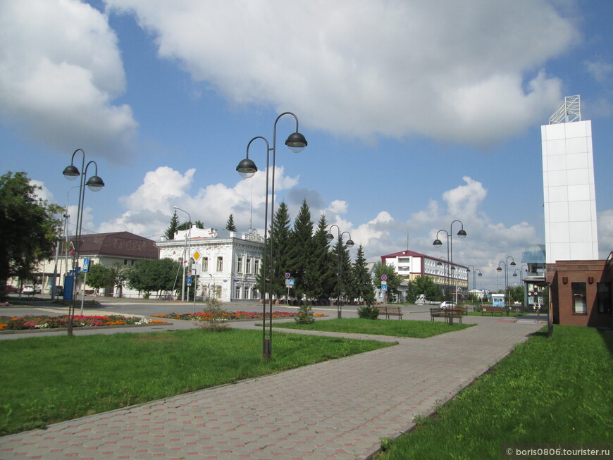 Прогулка по Ялуторовску в августе