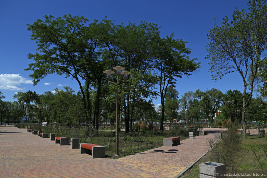 «Левобережный» парк — любимое прогулочное пространство в Ростове-на-Дон