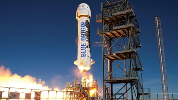 Шесть туристов совершили суборбитальный полёт на ракете New Shepard 