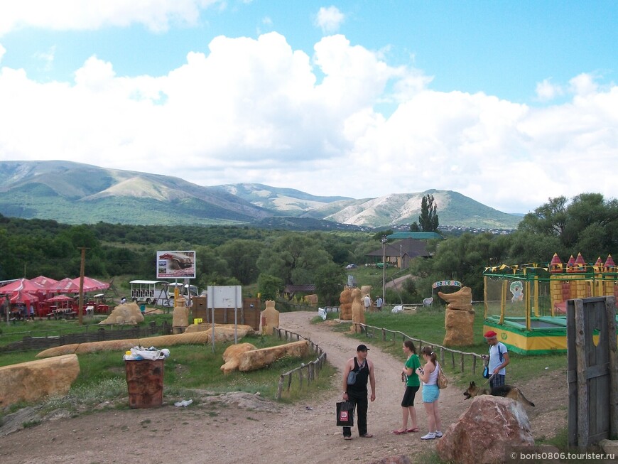 Посещение села Перевального, Красная пещера и водопад Су-Учхан