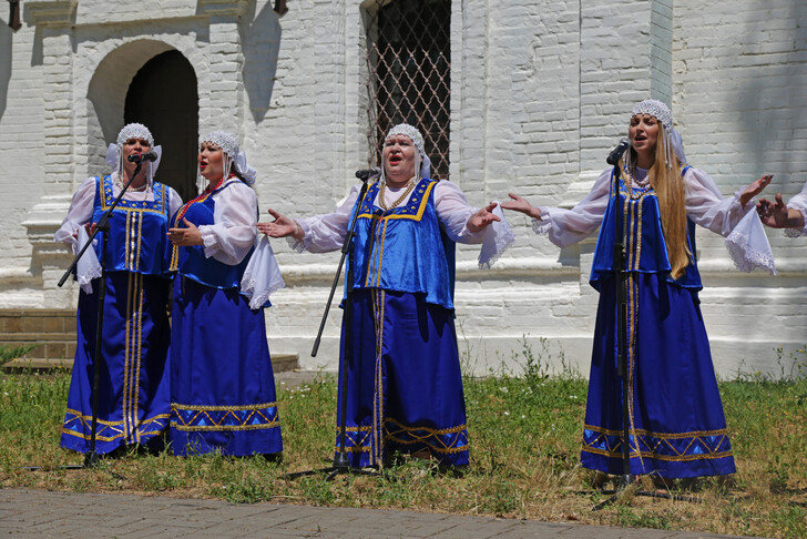 Фестиваль казачьего фольклора «Нет вольнее Дона Тихого»…