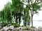 Самый большой городской парк Сюаньуху и озеро с лотосами в Нанкине в Китае