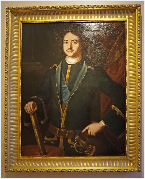 Портрет императора Петра I. Неизвестный художник II половины XVIII века.