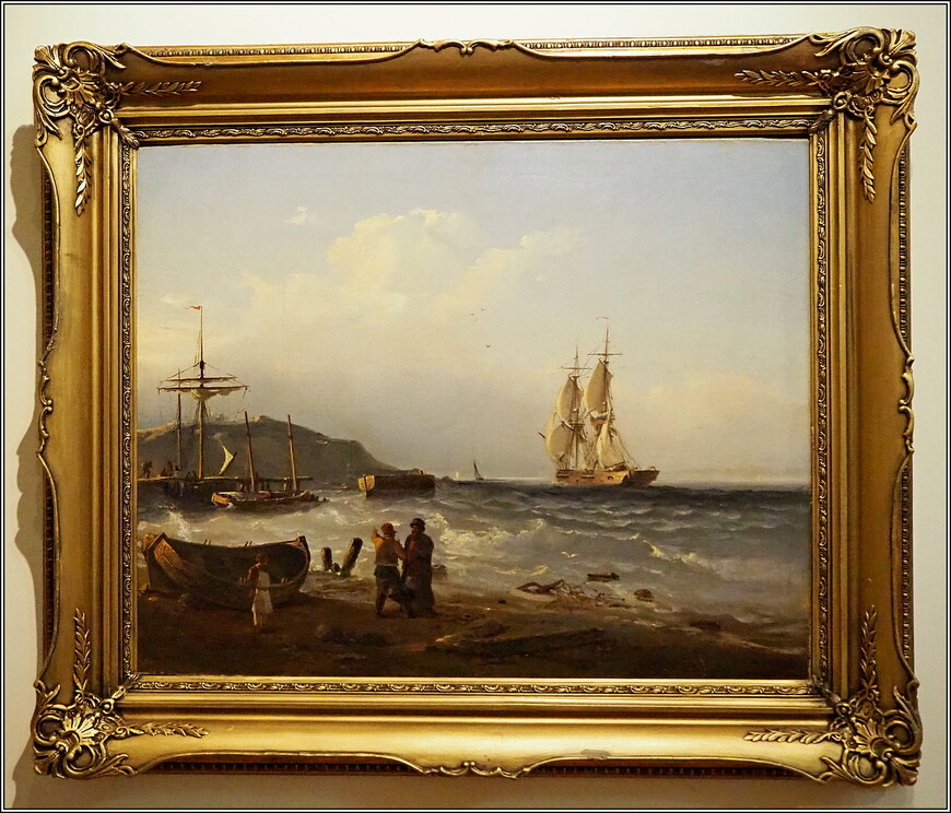 «Разбитая лодка» (1879) Судковский Руфим Гаврилович (1850-1885)