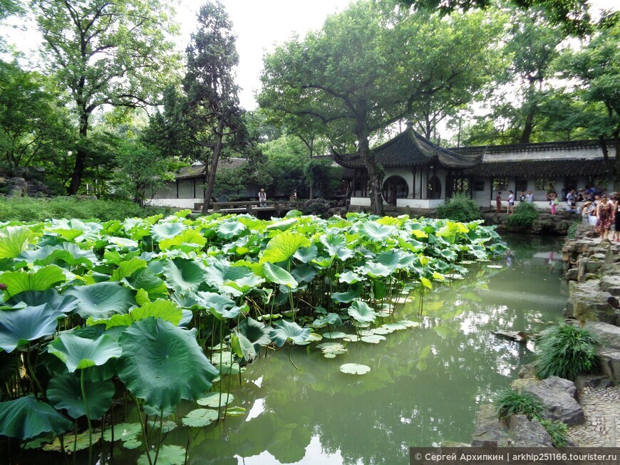 Средневековый сад скромного чиновника в Сучжоу — объект Всемирного наследия ЮНЕСКО