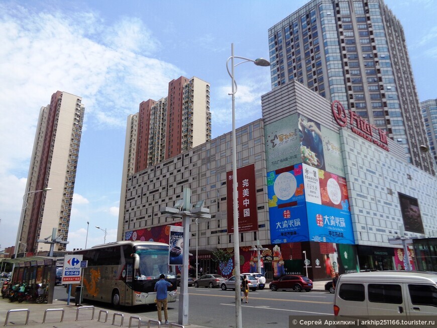 Супер современный район Сучжоу-Сити в Сучжоу в Китае