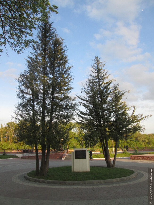 Пинск — прогулка по городу вечером