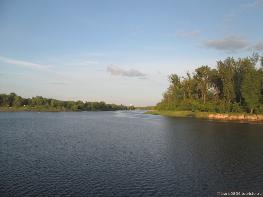 Пинск — прогулка по городу вечером