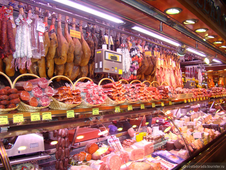 Бокерия - знаменитейший рынок в Барселоне