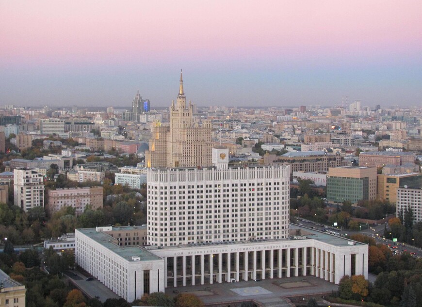 Смотровая площадка гостиницы «Украина»