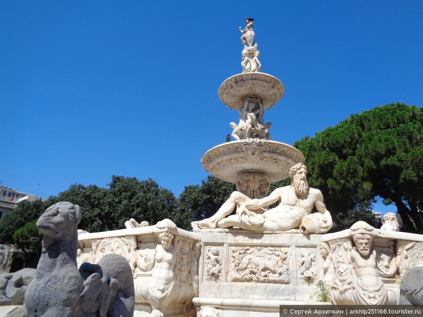 Прекрасный образец Ренессанса на Сицилии — фонтан Ориона 16 века