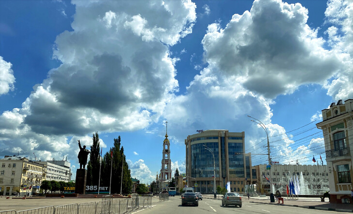 Площадь Ленина в Тамбове