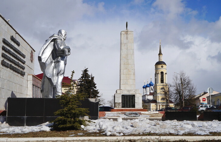 Мемориал воинской славы на площади Ленина