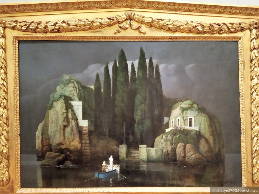 Остров мертвых швейцарский художник Арнольд Бёклин (1827—1901)