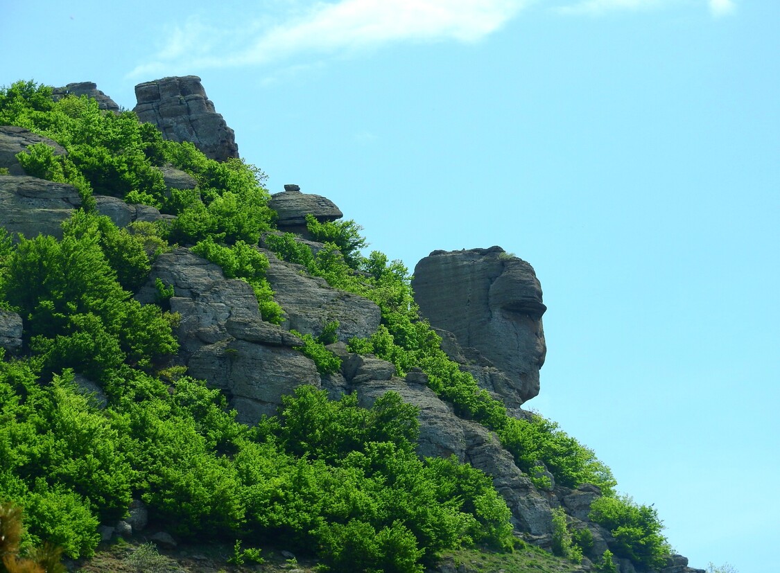 Скала «Екатерина» или «Хой-Кая», южная части Демерджи