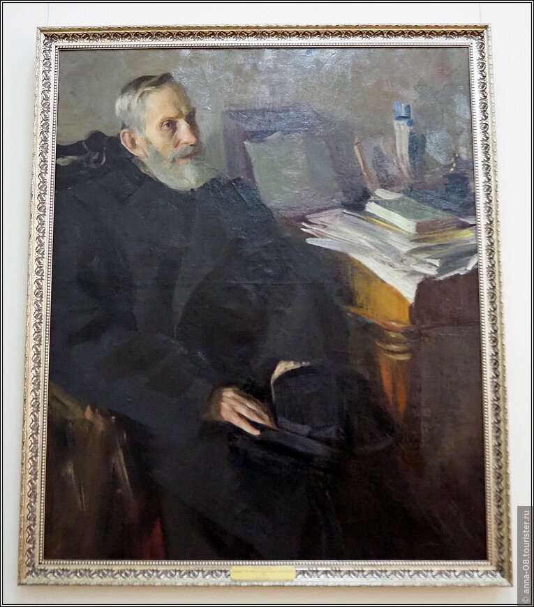 Б.М. Кустодиев «Портрет С.Л. Никольского (дяди художника)»  (1901)