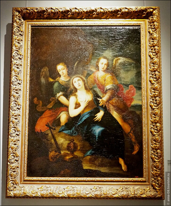 Франсиско де Солис «Св. Мария Магдалина, возносимая ангелами» (1640-1650)