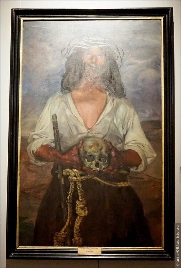 Игнасио Сулоага «Кающийся с черепом (Отшельник)» (1902)