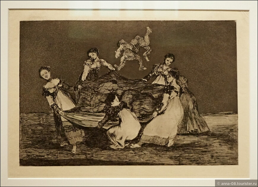 «Женская глупость» Из серии «Глупости (Пословицы)», 1815-1824