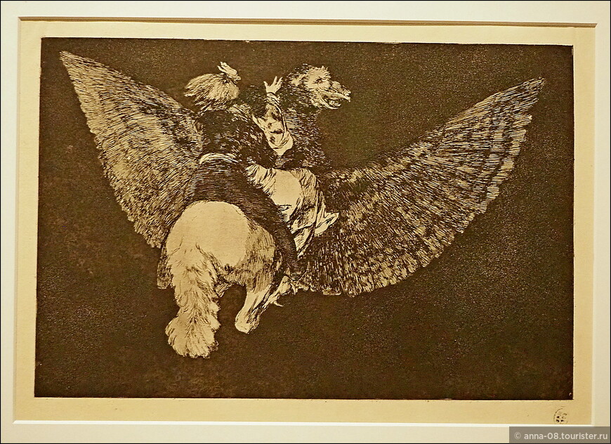 «Летящая глупость» Из серии «Глупости (Пословицы)», 1815-1824