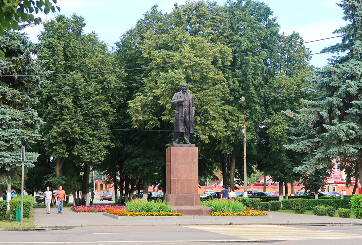 Советская площадь в Зарайске