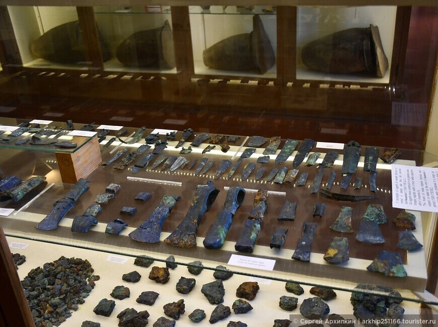 Региональный Археологический музей на острове Липари к северу от Сицилии