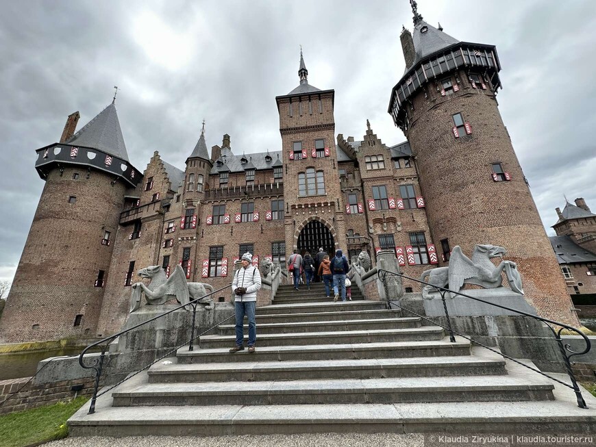 Реинкарнированный средневековый замок Де Хаар, Нидерланды. Жилые покои