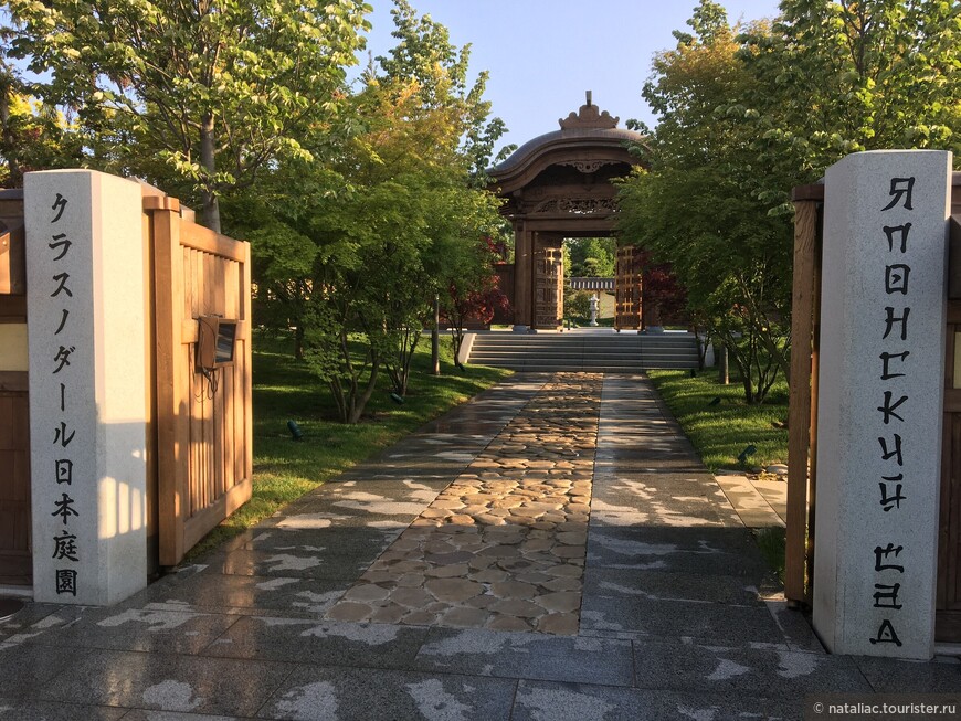 Японский сад в парке Галицкого