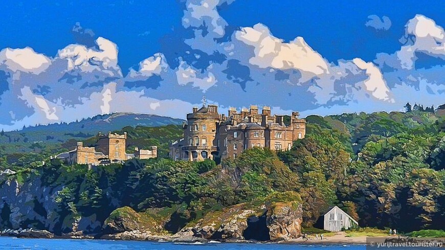 Замок Culsean Castle. Из Интернета