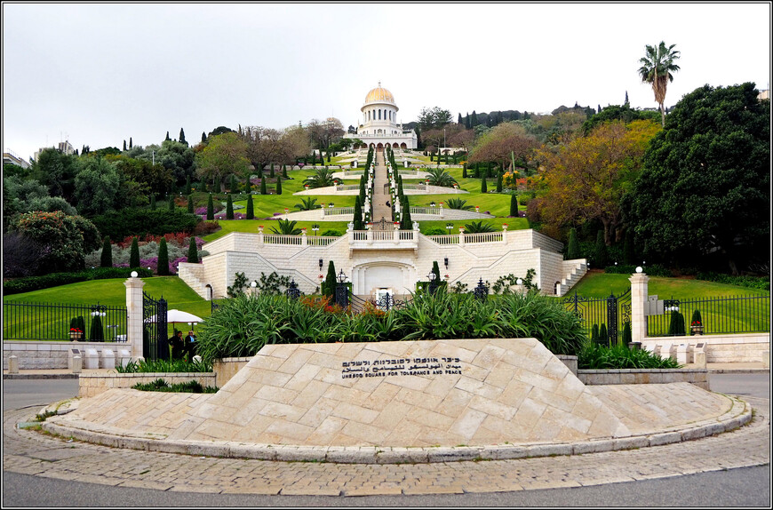 Бахайские сады - самая популярная достопримечательность Хайфы