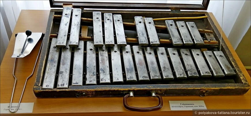 Клёкеншпиль, металлофон, Германия, XIX век.