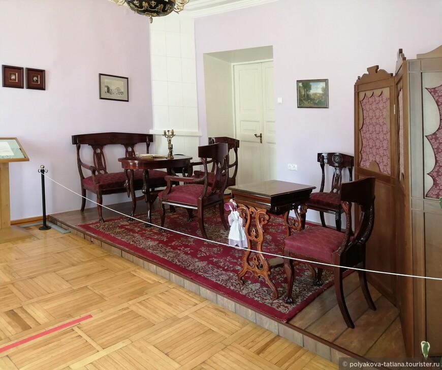 Комната  Александры Андреевны, матери Чайковского.