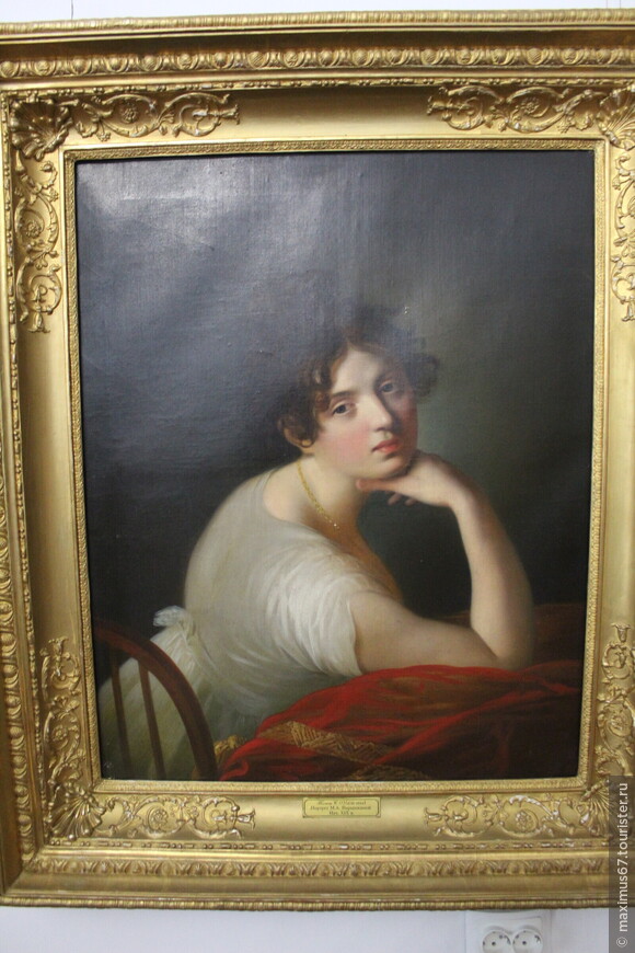 С. Тончи (1756-1844). Портрет М.А. Нарышкиной. Начало XIX века.