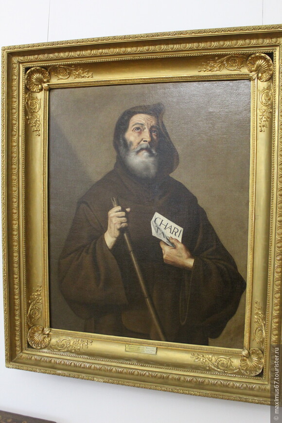 Неизвестный художник. Св. Франциск из Паолы. Середина XVIII века.