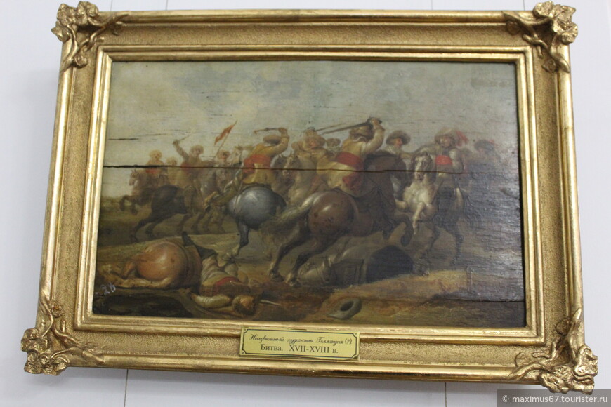 Неизвестный художник. Голландия (?) Битва XVII-XVIII век.