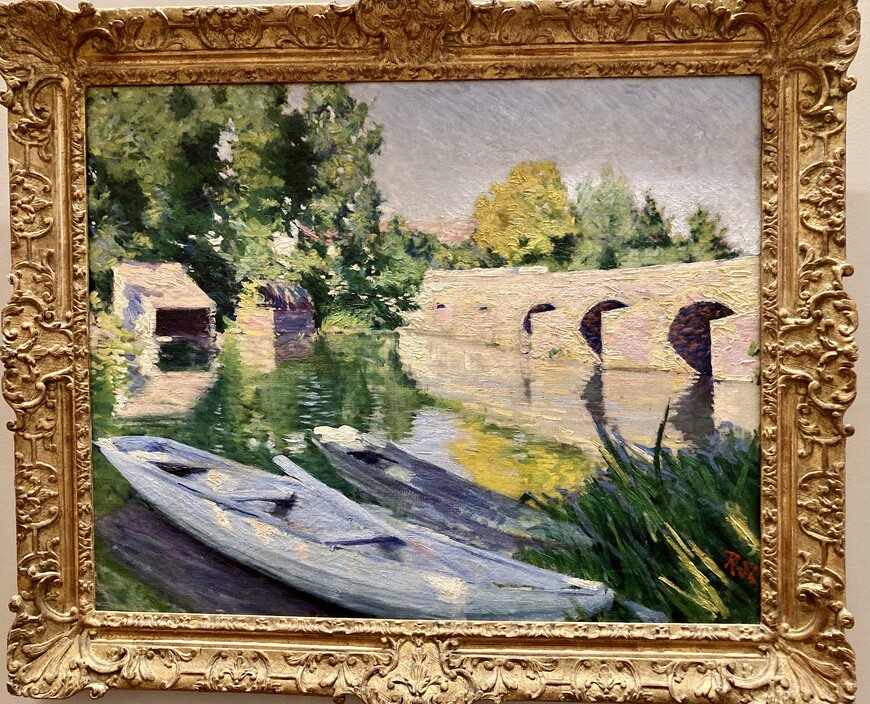 Ирландское искусство. Родерик О'Коннор (1860-1940) - Мост в Грез-сюр-Луан. Бретань.