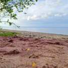 Гранатовый пляж (Красные пески) на Байкале