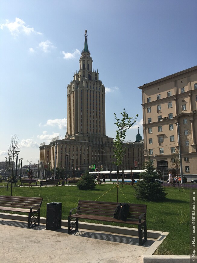 Каникулы продолжаются: парк Горького в Москве и другие хождения по столице.