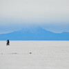 Солончак Уюни Боливия - зимнее небо альтиплано