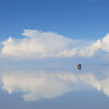 зеркало Солончак Уюни Боливия