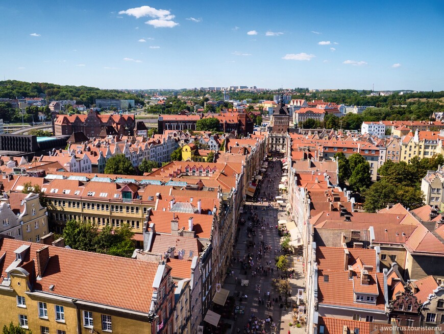 Гданьск — панорама города