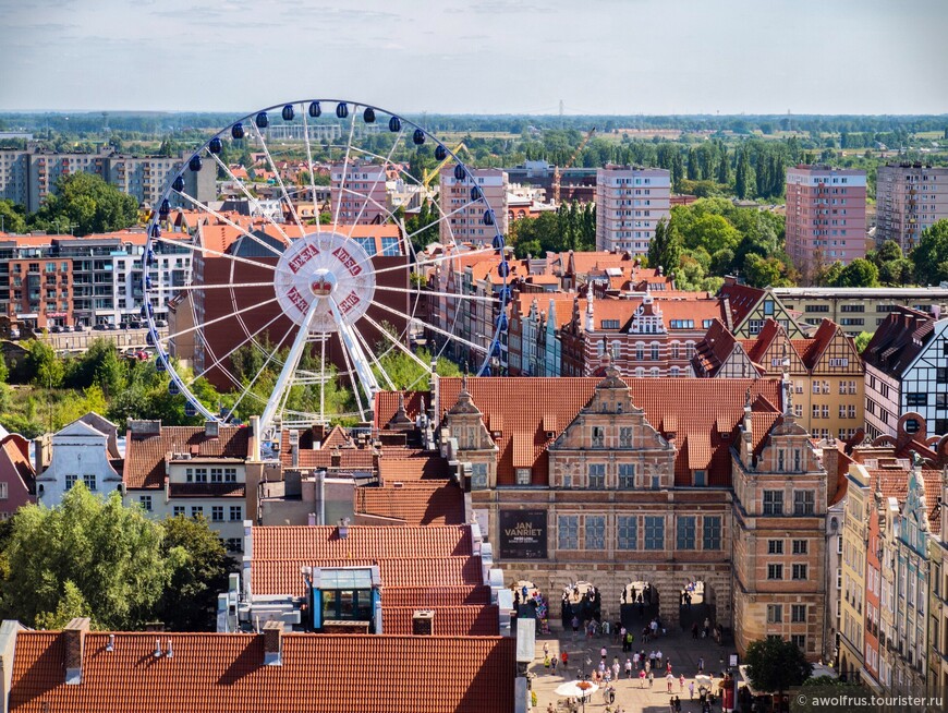 Гданьск — панорама города