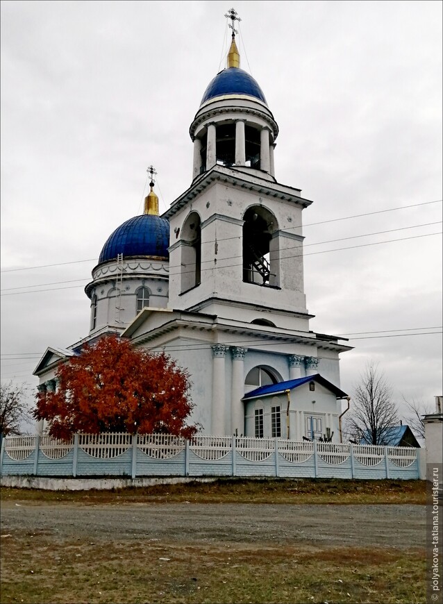 Церковь известного архитектора в маленьком селе