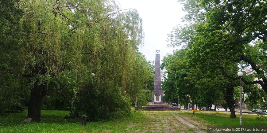 Памятник борцам за Советскую власть на Северном Кавказе.