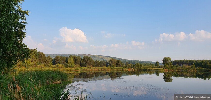 Тишина и красота башкирских гор и озер