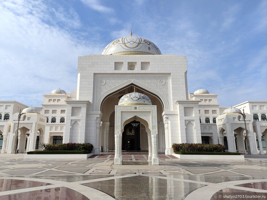 Роскошь как государственный принцип. Президентский дворец в Абу-Даби