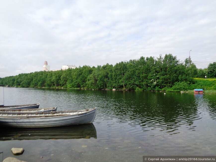 Семеновское озеро — почти в центре Мурманска
